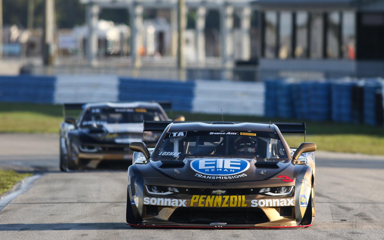 Teammates Loshak and Drissi Share Front Row for Sebring Trans Am presented by Pirelli Opener